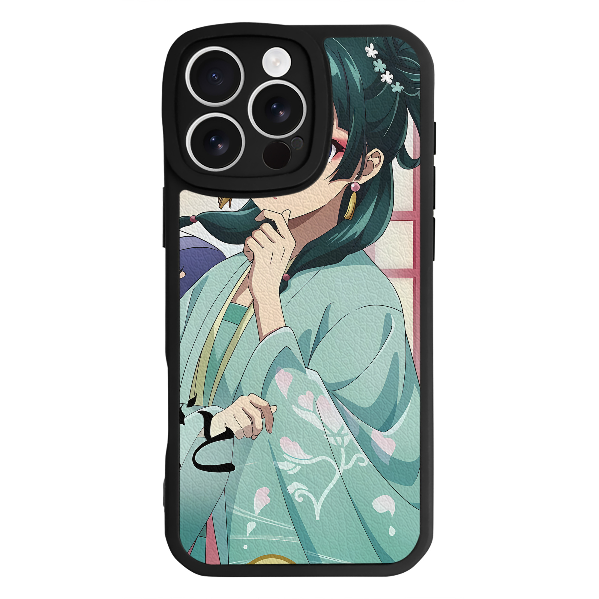 薬屋のひとりごと The Apothecary Diaries 【iPhone 16シリーズ対応】シリコンスマホケース（レザー調） 材質：シリコン